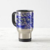 Blaue Rauch-Tasse des Spiel-PS3 Reisebecher (Vorderseite Links)