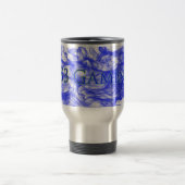 Blaue Rauch-Tasse des Spiel-PS3 Reisebecher (Mittel)