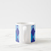 Blaue Raute Espressotasse (Rückseite)