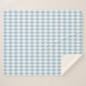 Blaue Raute Sherpadecke (Vorderseite (Horizontal))
