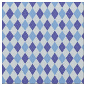 Blaue Raute Stoff (Nahaufnahme)