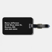 Blaue Rauten-kundenspezifischer Gepäck-Umbau Gepäckanhänger (Rückseite horizontal)