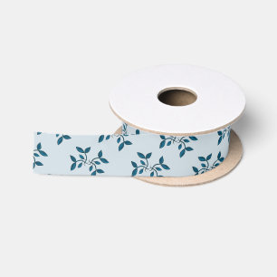 Blaue Reben Satinband