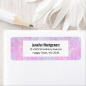 Blaue Rechteck-Formen auf rosa Hintergrund (Insitu)