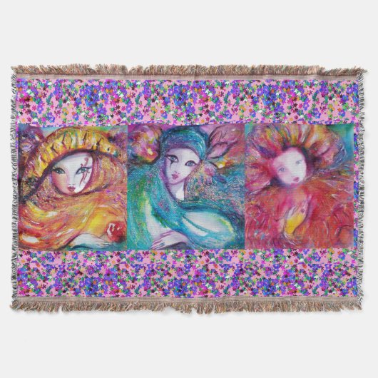 BLAUE, RED,YELLOW CARNIVAL MASCHINEN MIT CONFETTI DECKE (Vorderseite)