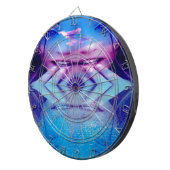 Blaue Reflektion Dartscheibe (Vorderseite rechts)