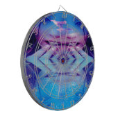 Blaue Reflektion Dartscheibe (Vorderseite Links)