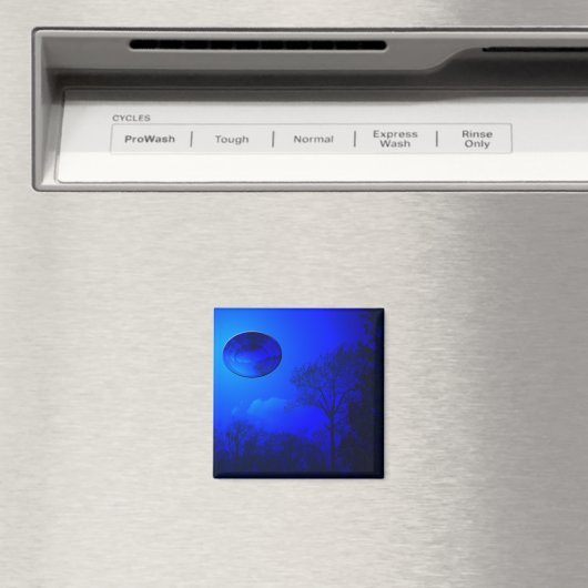 Blaue Reflektion Magnet (In Situ (Geschirrspüler))