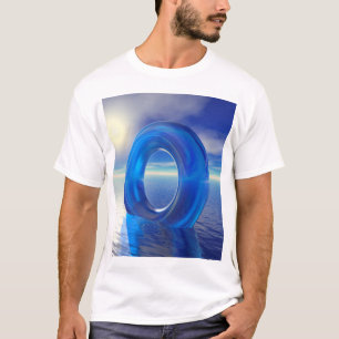 Blaue Reflektionen T-Shirt