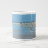 Blaue Reflexion Montalivet Jumbo-Tasse (Vorderseite)