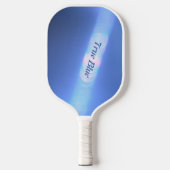 Blaue Refraktion Pickleball Schläger (Vorderseite)