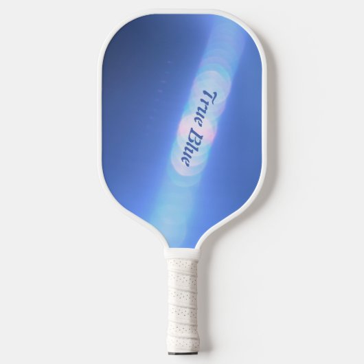 Blaue Refraktion Pickleball Schläger (Vorderseite)