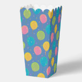 Blaue Regenbogenballons Geschenkschachtel (Rückseite)