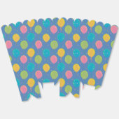 Blaue Regenbogenballons Geschenkschachtel (Ungeklappt)