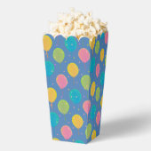 Blaue Regenbogenballons Geschenkschachtel (Geplatzt)