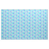 Blaue Regenbogenfarbe Liebe Stoff (Yard (91,4 cm))