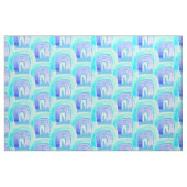 Blaue Regenbogenfarbe Liebe Stoff (Fat Quarter (45,7 x 55,9 cm))