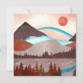 Blaue Regenbogenlandschaft (Vorderseite)