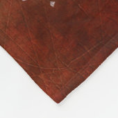 Blaue Regenbogenlandschaft Fleecedecke (Ecke)