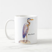 Blaue Reiher-Tasse Kaffeetasse (Links)
