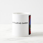 Blaue Reiherzen-Buddhist-Mitte-Kaffee-Tasse Kaffeetasse (Mittel)