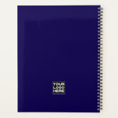 Blaue Reisen Planer (Rückseite)