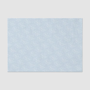 Blaue Retro Hochzeits-Tänzer-Koordination Seidenpapier