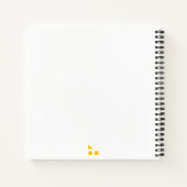 Blaue Ribbon Kapelle Sketchbook Notizblock (Rückseite)