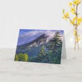 Blaue Ridge-Allee-Gruß-Karte Karte (Gelbe Blume)