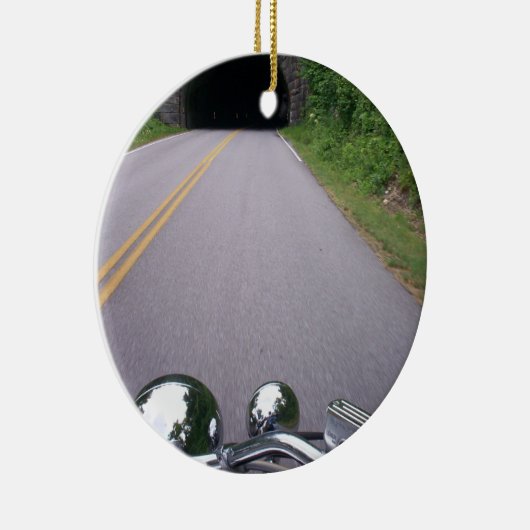 Blaue Ridge-Allee-landschaftlicher Weg Keramikornament (Rechts)