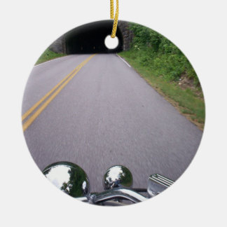 Blaue Ridge-Allee-landschaftlicher Weg Keramikornament