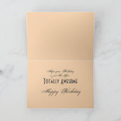 Blaue Ridge-Berge Falten Grußkarte Karte (Innenseite)