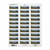 Blaue Ridge Berge Herbstblätter (Vorne)