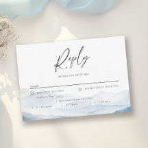 Blaue Ridge-Berge Neblige Moderne Hochzeitsmahlzei