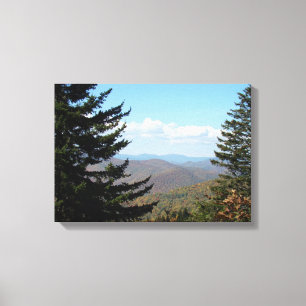 Blaue Ridge im Herbst III Leinwanddruck