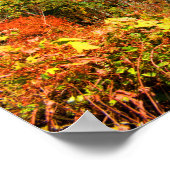 Blaue Ridge im Herbst Poster (Ecke)