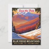 Blaue Ridge Mountains, Save The Date (Vorderseite)