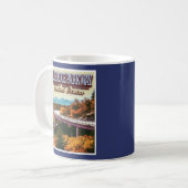 BLAUE RIDGE PARKWAY - VIRGINIA - NORTH CAROLINA US KAFFEETASSE (Vorderseite Links)