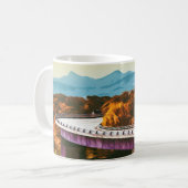 BLAUE RIDGE PARKWAY - VIRGINIA - NORTH CAROLINA US KAFFEETASSE (Vorderseite Links)