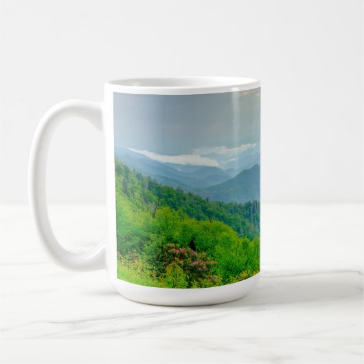 Blaue Ridge-Tasse Kaffeetasse (Links)