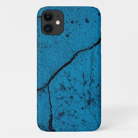 Blaue Risse an der Wand Case-Mate iPhone Hülle (Rückseite)