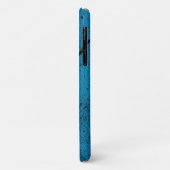 Blaue Risse an der Wand Case-Mate iPhone Hülle (Hinten/Links)