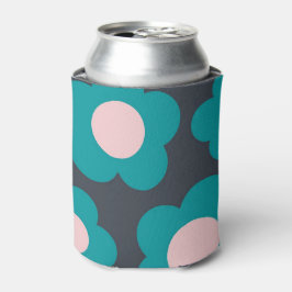 Blaue Rosa Blüte Elegante Tropische Blume Schläfch Dosenkühler