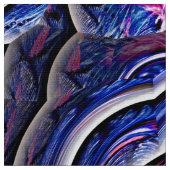Blaue rosa lila abstrakte Blasenzellen Stoff (Nahaufnahme)