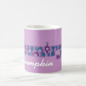 Blaue rosa Tasse "des Landtölpel" Denims (Mittel)