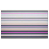 Blaue Rosa und Sandstreifen Stoff (Fat Quarter (45,7 x 55,9 cm))
