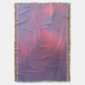 Blaue rosa Wolken Decke (Vorderseite Vertikal)
