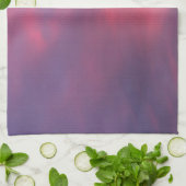 Blaue rosa Wolken Geschirrtuch (Gefaltet)