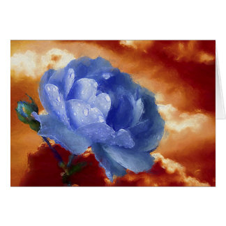 Blaue Rose