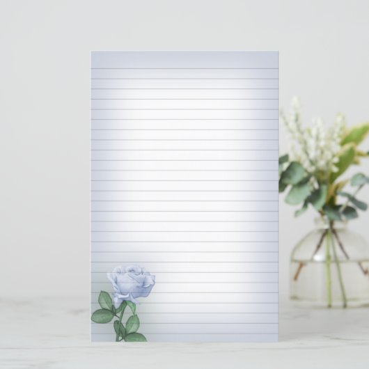 Blaue Rose (Stehend Vorderseite)